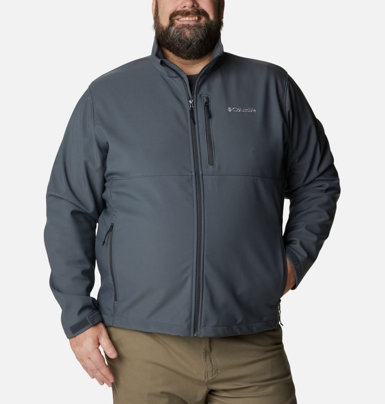 Men\'s Columbia Ascender Shell Jackets Dark Grey | Plus Size CA-MC814